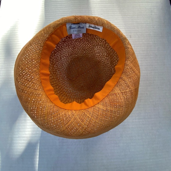 Grevi Mode Firenze‎ Italy Vintage Orange Straw Hat - Picture 8 of 10